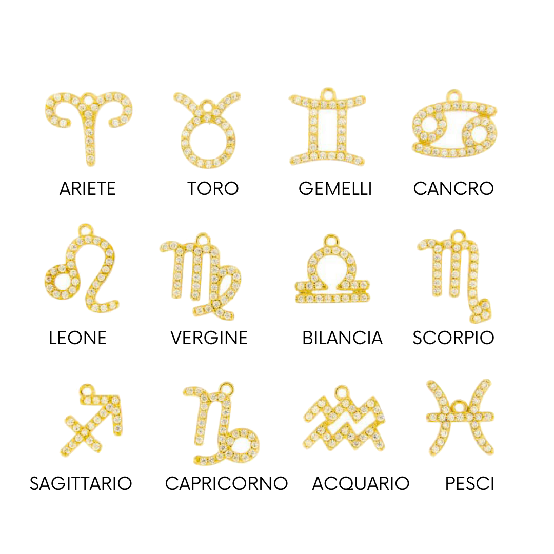 Zodiac Signs Cord Bracelet