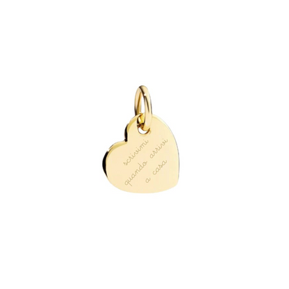 MEDIUM PENDANT WITH ENGRAVING - SPEAK FROM THE HEART