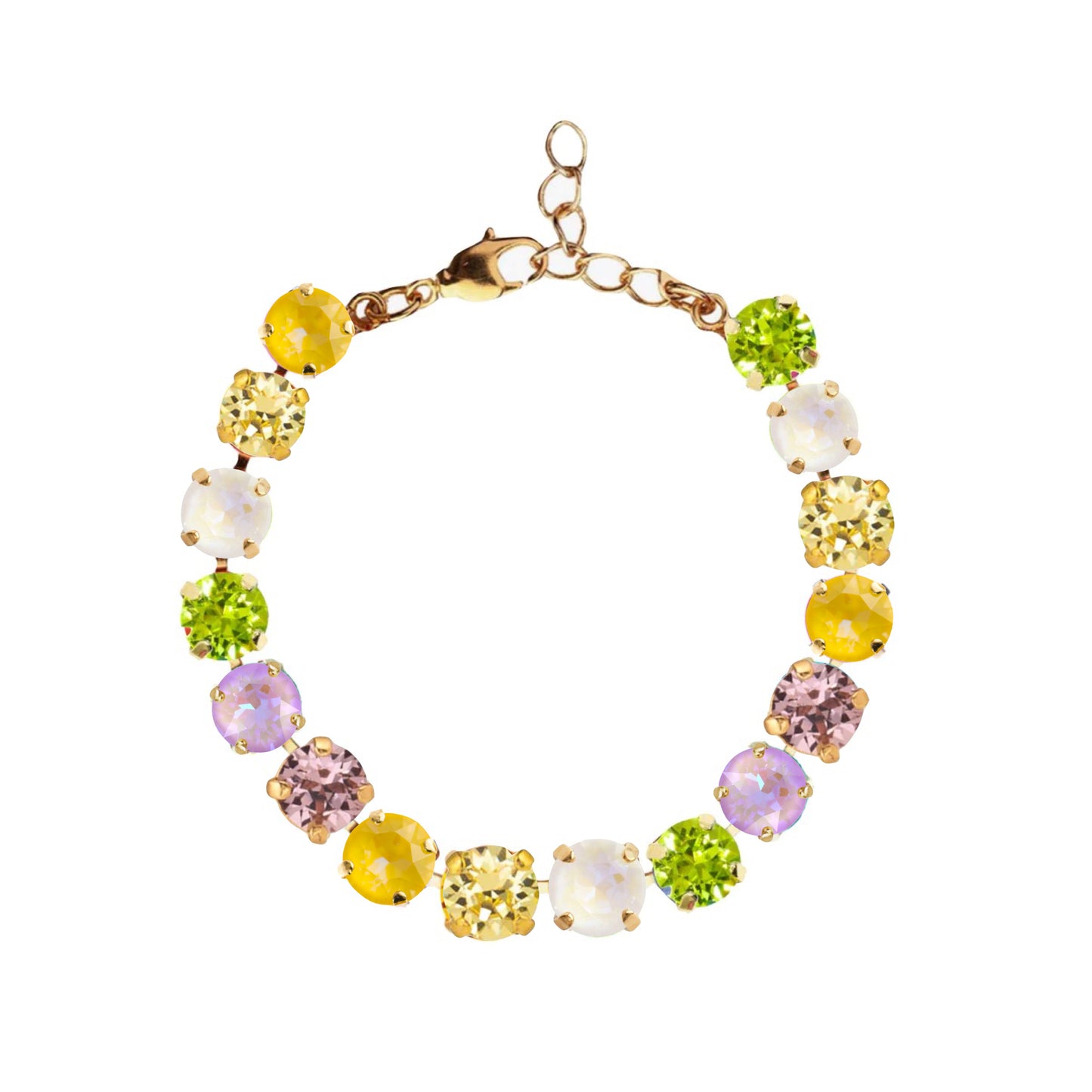 bracciale armocromia primavera bright palette con swarovski