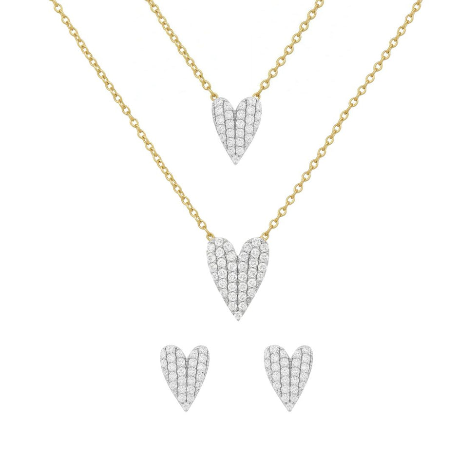 Silberdream Zirkonia 3 Pezzi Orecchini Orecchino Set 925 Argento Silberdream Zirkonia 3 Pezzi Orecchini Orecchino Set 925 Argento