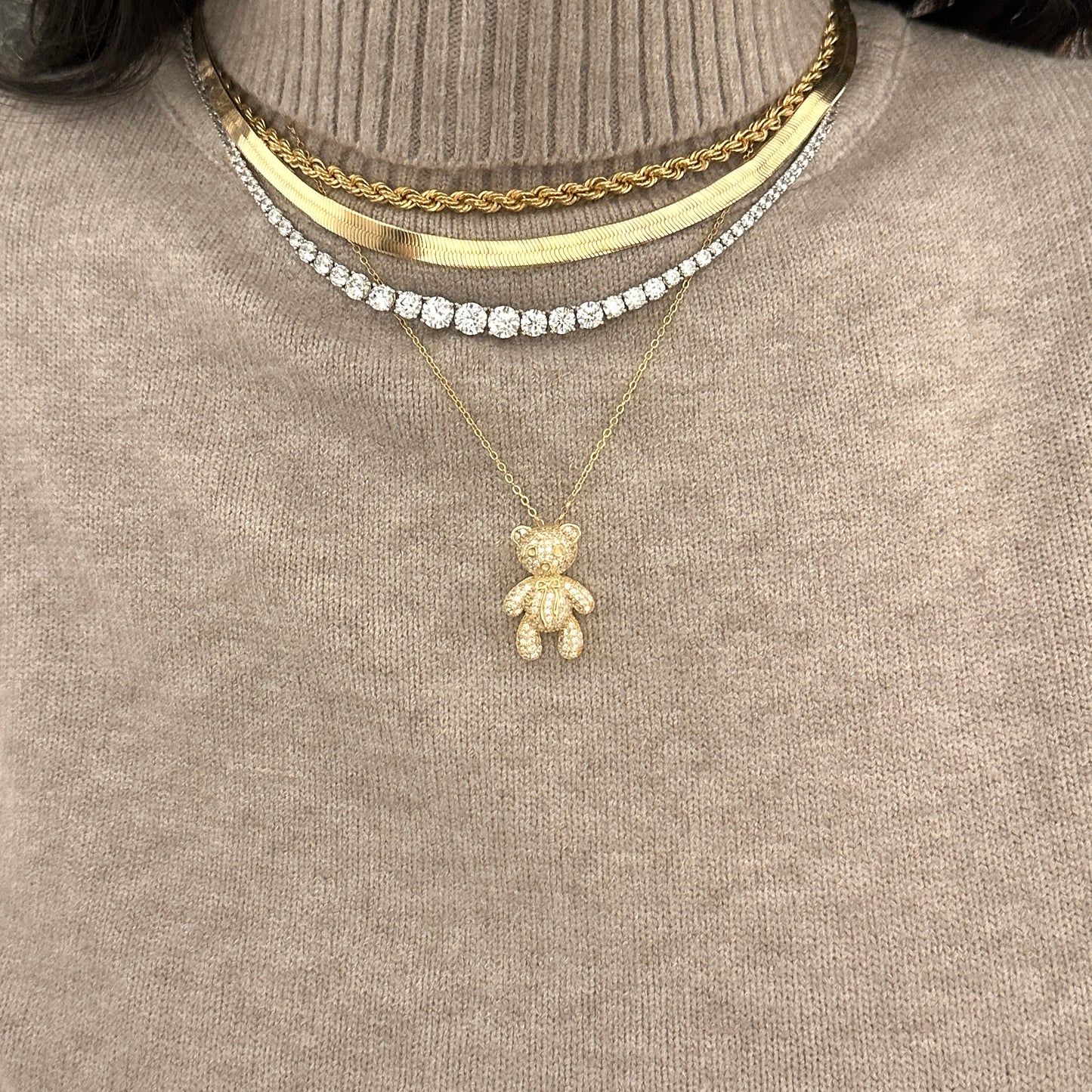  TEDDY BEAR NECKLACE