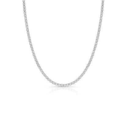 collana tennis in argento 925 e zirconi