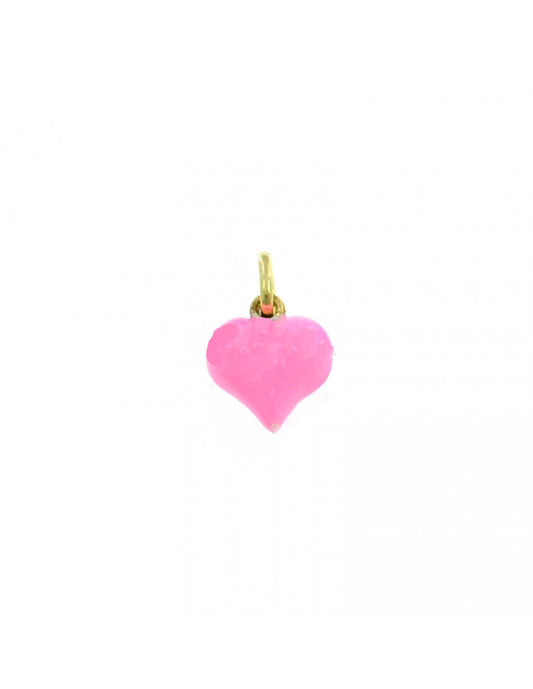 Small Domed Heart Pendant