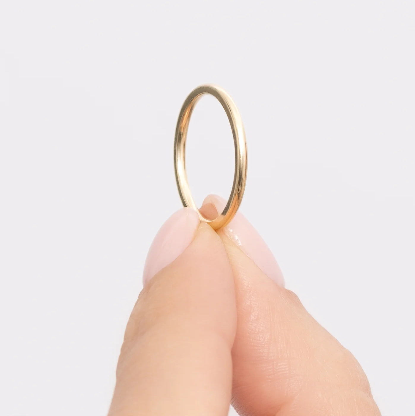 Valentina Davino Ferma Anello Sottile Argento 925 Dorato