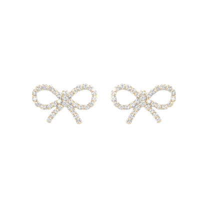 BOW LOBE EARRINGS