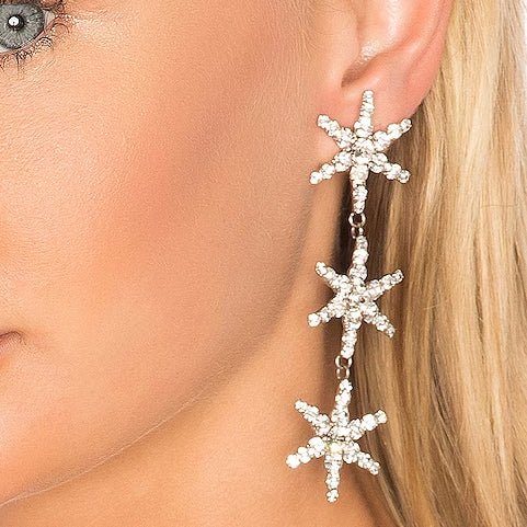 Orion star belt earrings