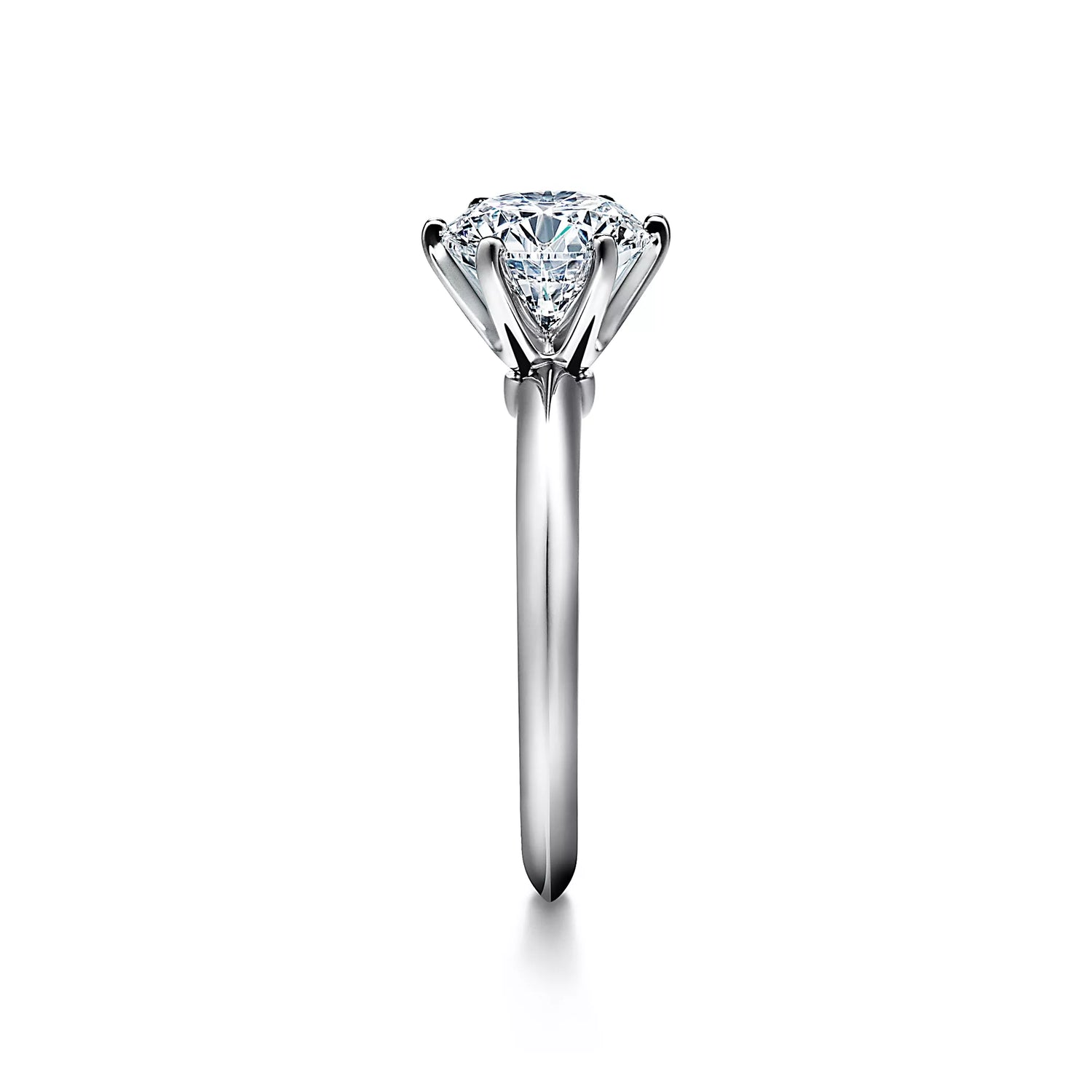 anello in argento 925 e zircone ispirato al famoso anello di fidanzamento tiffany setting