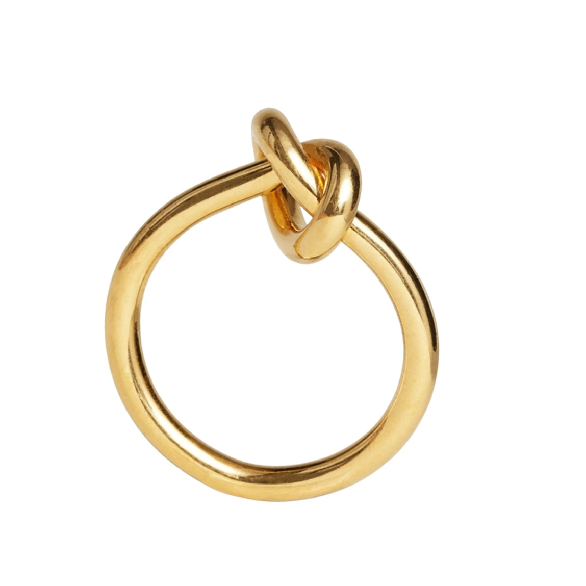 anello semplice con nodo, anello semplice dorato con nodo, anello semplice dorato, anello dorato in argento 925 con nodo, anello anallergico in argento 925 con nodo, anello anallergico in argento 925, anello nodo oro, anello nodo dorato