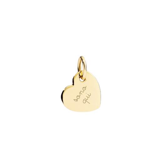 Small Pendant with Engraving - Speak from the Heart