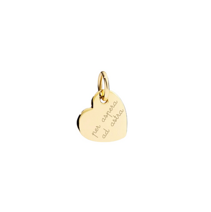 ciondolo con cuore personalizzato, ciondolo a forma di cuore, ciondolo a forma di cuore in argento 925, ciondolo a forma di cuore dorato, ciondolo personalizzabile a forma di cuore, ciondolo oro personalizzabile per collana, ciondolo per bracciale dorato, ciondolo dorato in argento 925 da personalizzare, ciondolo argento 925 frase personalizzabile, pendente dorato per braccialetto, pendente in argento 925 oro per collana, ciondolo oro con scritta per aspera ad astra