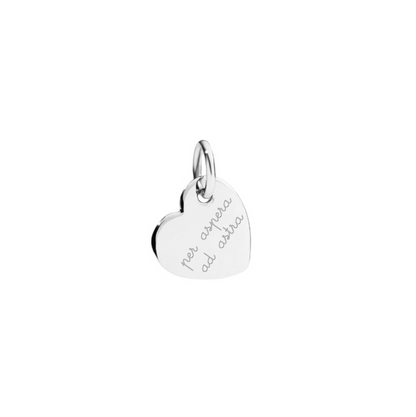 ciondolo con cuore personalizzato, ciondolo a forma di cuore, ciondolo a forma di cuore in argento 925, ciondolo a forma di cuore argento 925, ciondolo personalizzabile a forma di cuore, ciondolo argento personalizzabile per collana, ciondolo per bracciale argento, ciondolo in argento 925 da personalizzare, ciondolo argento 925 frase personalizzabile, pendente argento per braccialetto, pendente in argento 925 argento per collana, ciondolo argento con scritta per aspera ad astra