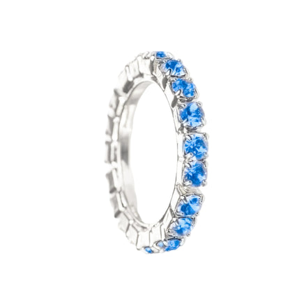 anello regolabile eternity veretta blu